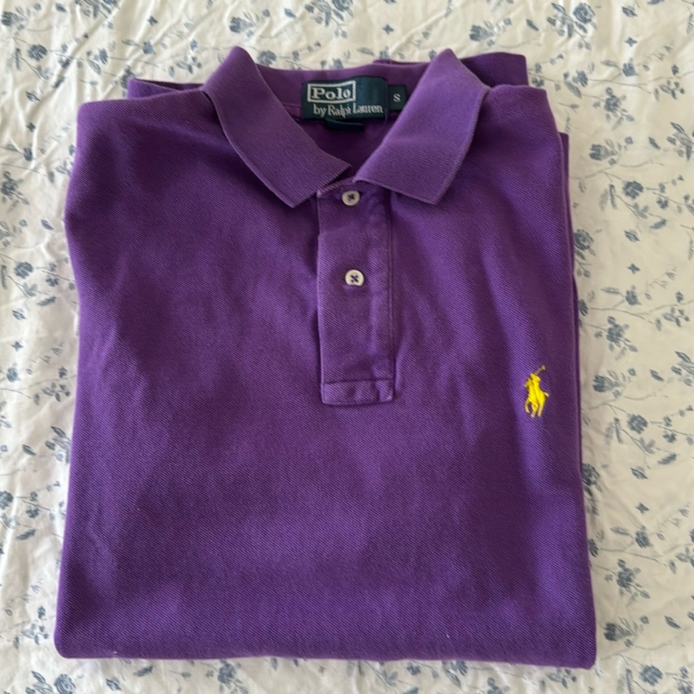 Polo Ralph Lauren - adult Medium Purple with yellow logo
